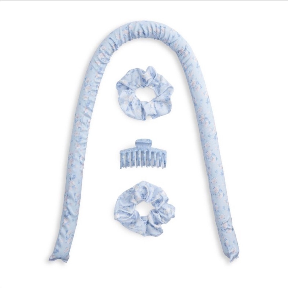 Goody x LoveShackFancy Heatless Curl Set Hair Wavers - Everblooming Rose…